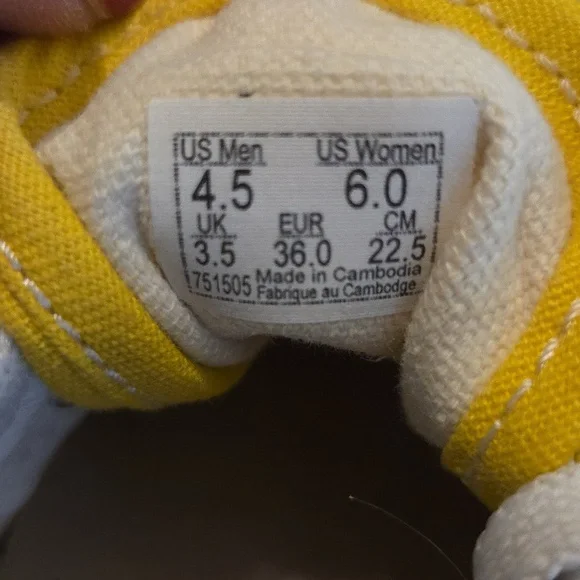 Classic Vans Women's Sz 6 - Picture 5 of 5